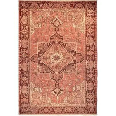One Of The Kind Persian Heriz Rug 11'9" x 8'0"
